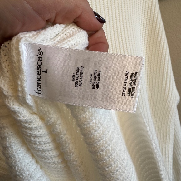 NTW! London 3D Stitch Pullover Sweater (size Large) - Picture 3 of 6